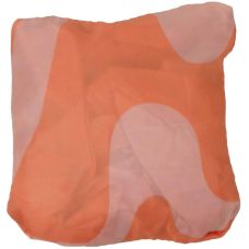 Сумка-шоппер складная Aldi 44x38 см нейлон оранжевая с бежевым