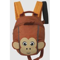 Рюкзак детский маленький Riciclo Kleinkinder Rucksack 20x17x10 см полиэстер коричневый (обезьянка)