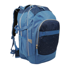 Набор школьный Live in Style (рюкзак + пенал + сумка для обуви) полиэстер синий