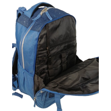 Набор школьный Live in Style (рюкзак + пенал + сумка для обуви) полиэстер синий