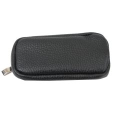 Ключница кожаная ALWAYS WILD 13x6x2 см натуральная кожа черная