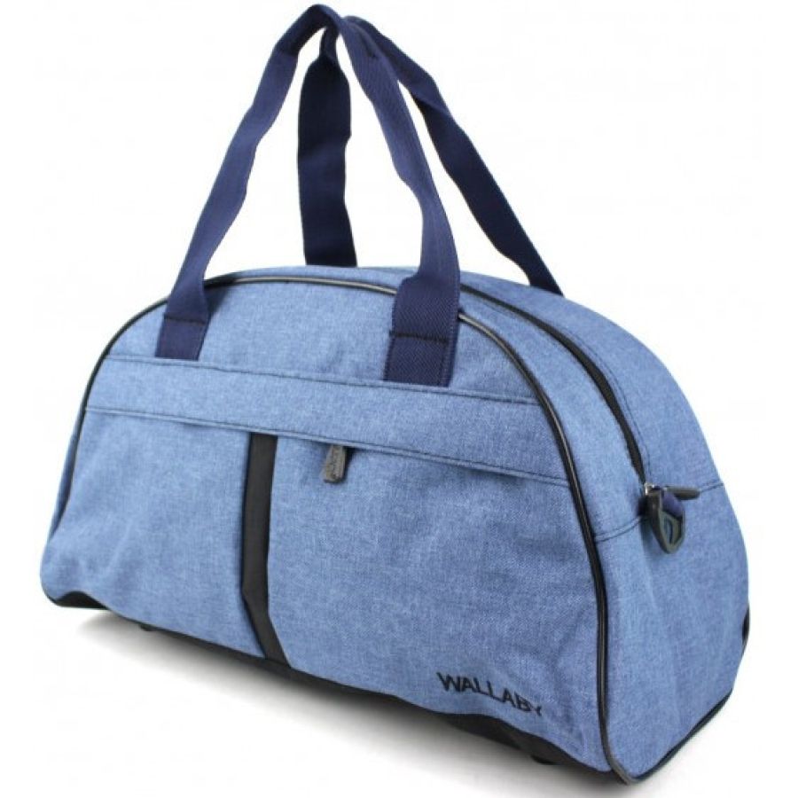 Сумка спортивная Wallaby 16 л 43x25x20 см полиэстер голубая