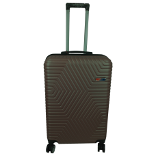 Чемодан пластиковый GD Polo 70 л 66x42x28 см ABS коричневый