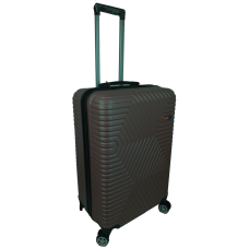 Чемодан пластиковый GD Polo 70 л 66x42x28 см ABS коричневый