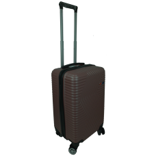 Чемодан пластиковый GD Polo 45 л 57x34x25 см ABS коричневый