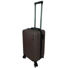 Чемодан пластиковый GD Polo 45 л 57x34x25 см ABS коричневый