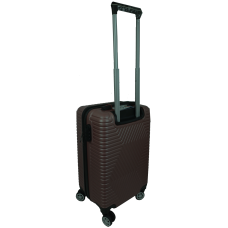 Чемодан пластиковый GD Polo 45 л 57x34x25 см ABS коричневый