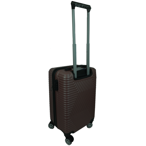 Чемодан пластиковый GD Polo 45 л 57x34x25 см ABS коричневый