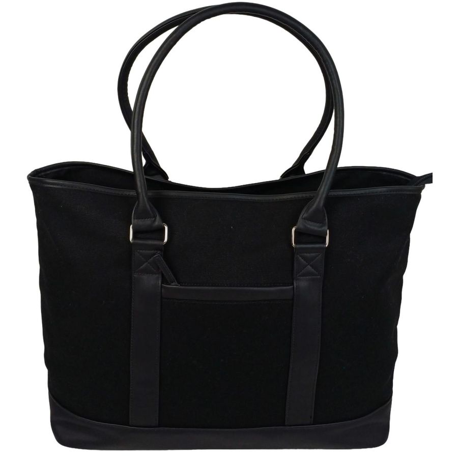 Сумка дорожная (саквояж) Live in Style Weekender 40 л 55x35x24 см коттон черная