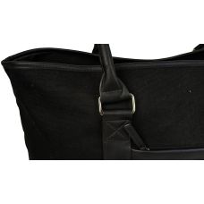 Сумка дорожная (саквояж) Live in Style Weekender 40 л 55x35x24 см коттон черная