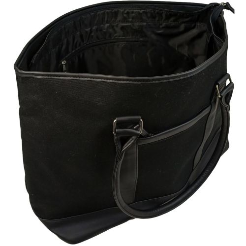 Сумка дорожная (саквояж) Live in Style Weekender 40 л 55x35x24 см коттон черная