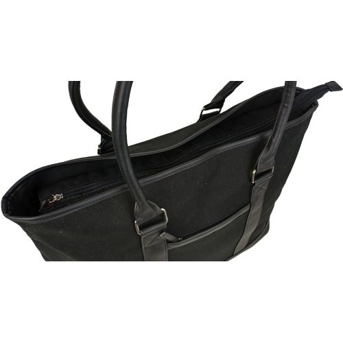 Сумка дорожная (саквояж) Live in Style Weekender 40 л 55x35x24 см коттон черная