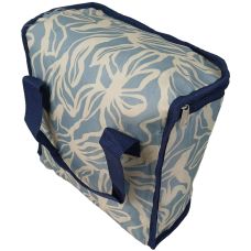 Термосумка (сумка-холодильник) Live in Style 12 л 26x30x15 см полиэстер бежево-голубая