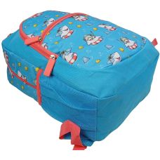 Рюкзак школьный Riciclo Schulrucksack 19 л 41x30x13 см полиэстер голубой (акулы)