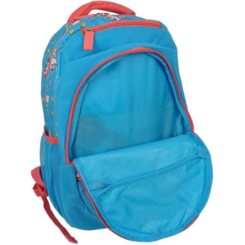 Рюкзак школьный Riciclo Schulrucksack 19 л 41x30x13 см полиэстер голубой (акулы)