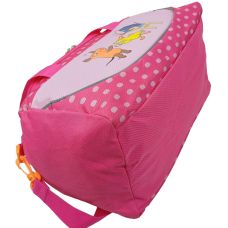 Сумка спортивная детская Hanson Die Maus Sporttasche 18 л 37x22x17 см полиэстер розовая
