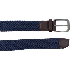 Ремень женский эластичный UP2 Fashion 92x3.5 см искусственная кожа темно-синий