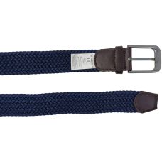 Ремень женский эластичный UP2 Fashion 92x3.5 см искусственная кожа темно-синий