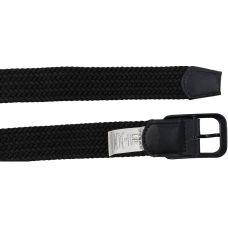 Ремень женский эластичный UP2 Fashion 91x3.5 см искусственная кожа черный