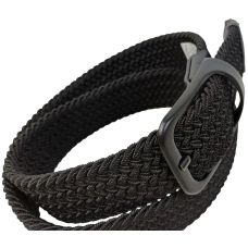 Ремень женский эластичный UP2 Fashion 91x3.5 см искусственная кожа черный