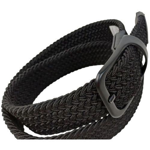 Ремень женский эластичный UP2 Fashion 91x3.5 см искусственная кожа черный