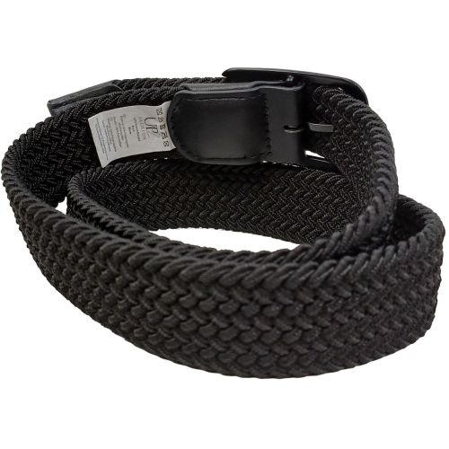 Ремень женский эластичный UP2 Fashion 91x3.5 см искусственная кожа черный