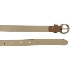 Ремень женский кожаный Bellantare 105x2 см натуральная кожа светло-коричневый