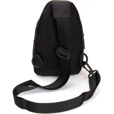 Сумка-слинг мужская Lanpad 82085 24x13x7 см нейлон черный