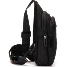 Сумка-слинг мужская Lanpad 82085 24x13x7 см нейлон черный