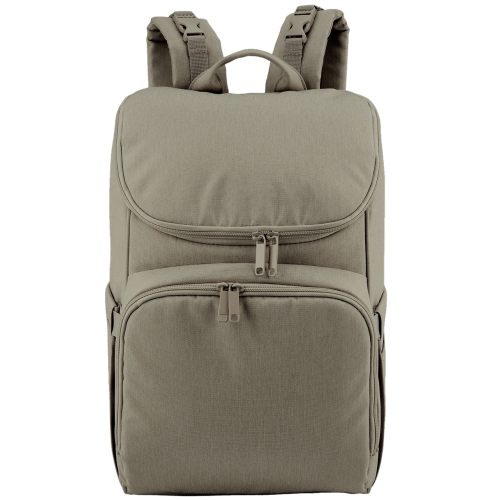 Рюкзак для мам с пеленальными ковриками Live in Style 16 л 40.5x24x19 см полиэстер бежевый