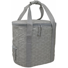 Сумка-холодильник Термосумка легкая Live in style Объем 33 л, размер 47x27.5x30 см, полиэстер, серая