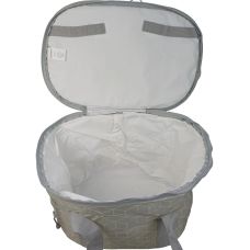 Сумка-холодильник Термосумка легкая Live in style Объем 33 л, размер 47x27.5x30 см, полиэстер, серая