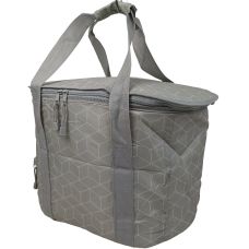 Сумка-холодильник Термосумка легкая Live in style Объем 33 л, размер 47x27.5x30 см, полиэстер, серая