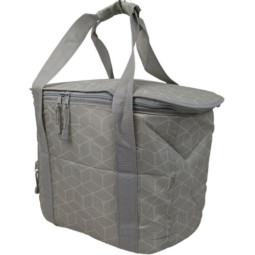Сумка-холодильник Термосумка легкая Live in style Объем 33 л, размер 47x27.5x30 см, полиэстер, серая