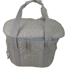 Сумка-холодильник Термосумка легкая Live in style Объем 33 л, размер 47x27.5x30 см, полиэстер, серая