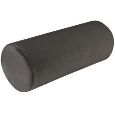 Подушка цилиндр валик Livarno Home пена с эффектом памяти 40 см диаметр 15 см съемный чехол темно-серый