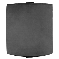 Подушка анатомическая для спины Livarno Home пена с эффектом памяти 30x28x6 см съемный чехол темно-серый