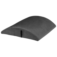 Подушка анатомическая для спины Livarno Home пена с эффектом памяти 30x28x6 см съемный чехол темно-серый