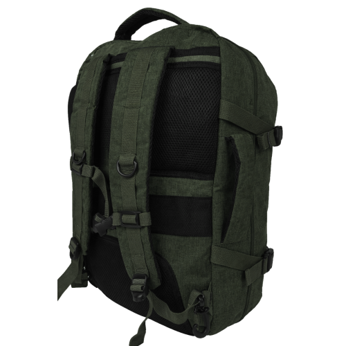 Рюкзак дорожный большой Live in style 40 л 54x35x20 см карман для ноутбука отделение для одежды трансформер хаки