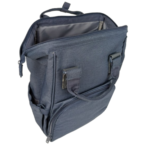 Рюкзак женский для мам Live in style 19 л 40x24x19 см карман для коляски боковые карманы синий