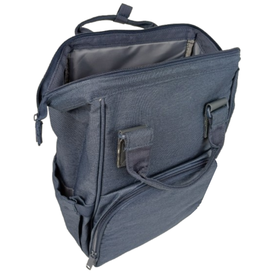 Рюкзак женский для мам Live in style 19 л 40x24x19 см карман для коляски боковые карманы синий