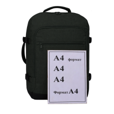 Рюкзак дорожный большой 40 л Live in style, полиэстер, отделение для ноутбука, ручная кладь, темно-серый