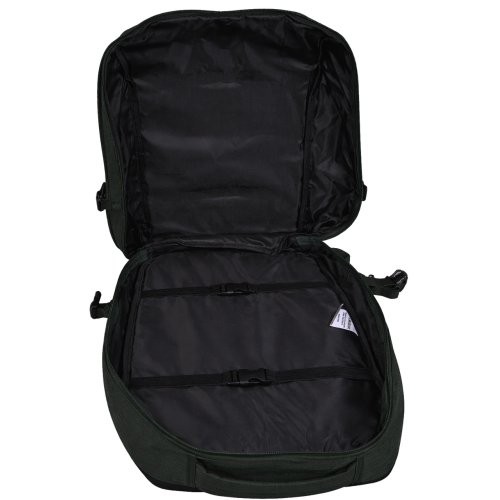 Рюкзак дорожный большой 40 л Live in style, полиэстер, отделение для ноутбука, ручная кладь, темно-серый