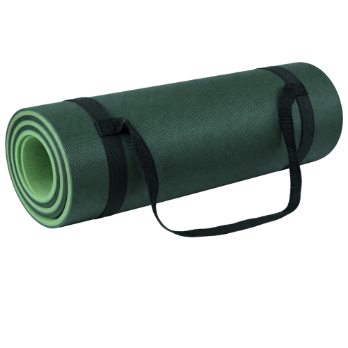 Коврик туристический двухслойный Rocktrail, 180x55 см, 1.2 см, пенополиэтилен, хаки, каремат