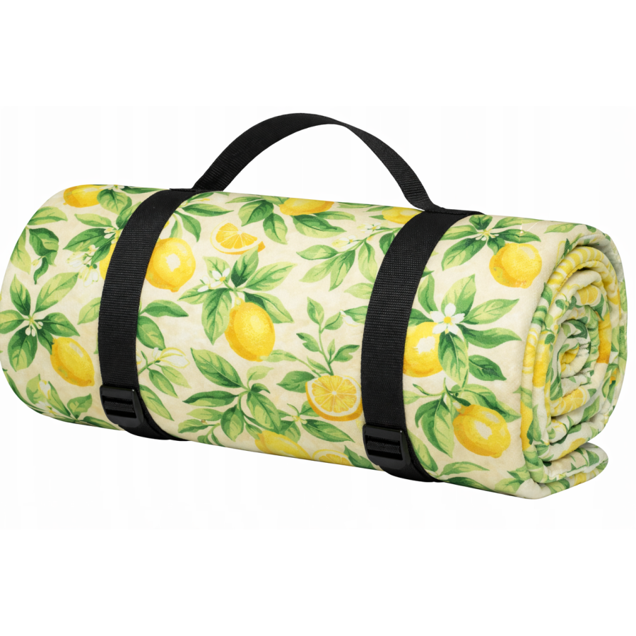 Плед складной утепленный для пикника Bolan Home&amp;amp;amp;amp;amp;amp;amp;amp;amp;amp;amp;amp;amp;amp;amp;amp;amp;amp;amp;amp;amp;amp;amp;amp;amp;amp;amp;amp;amp;amp;Design Lemon 130x170 см пляжный коврик флис