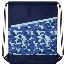 Набор школьный LS (Live in style) синий: рюкзак 45x30x20 см, пенал, сумка для обуви, дождевик в комплекте