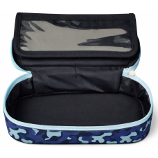 Набор школьный LS (Live in style) синий: рюкзак 45x30x20 см, пенал, сумка для обуви, дождевик в комплекте