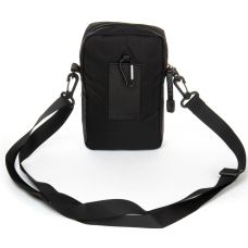 Сумка мужская через плечо Lanpad, нейлон, черная