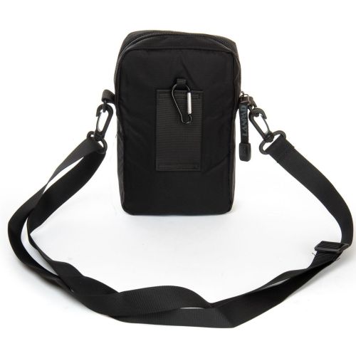 Сумка мужская через плечо Lanpad, нейлон, черная