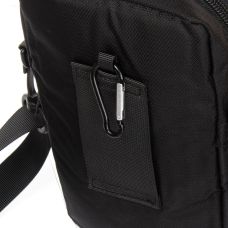 Сумка мужская через плечо Lanpad, нейлон, черная